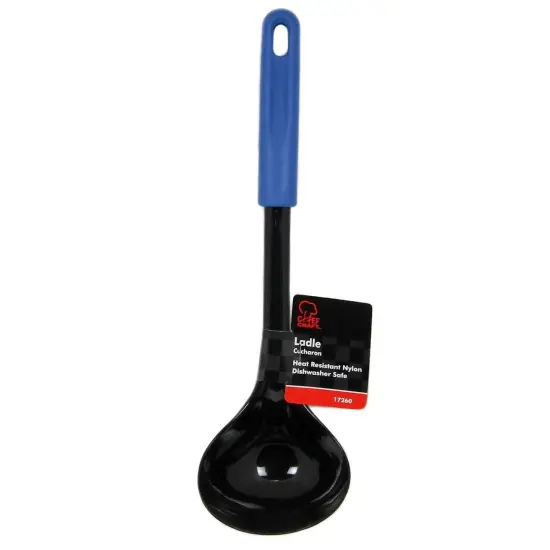 Chef Craft 11.5" Basic Nylon Cooking & Serving Soup Ladle Blue {5}