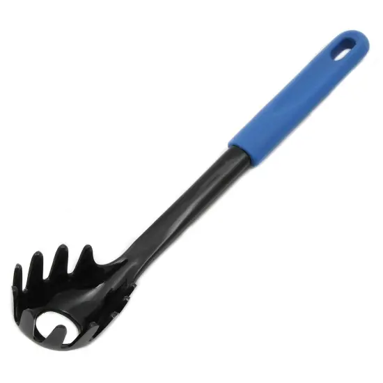 Chef Craft 11.5" Basic Nylon Spaghetti Fork Pasta Server Black {4}