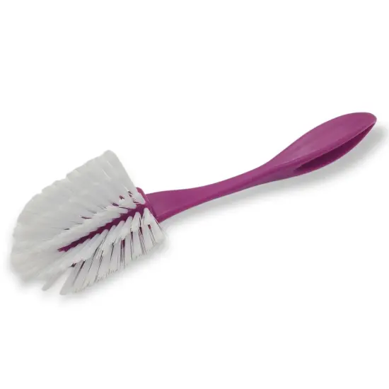 Handy Housewares 3 Piece Durable Dish Cleaning Scrubbing Brush Set - Multiple Brush Sizes {4}
