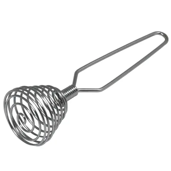 Chef Craft 7" Steel Spring Coil Whisk, French Whisk - Great For Hand Mixing Eggs, Cream, Gravy {1}