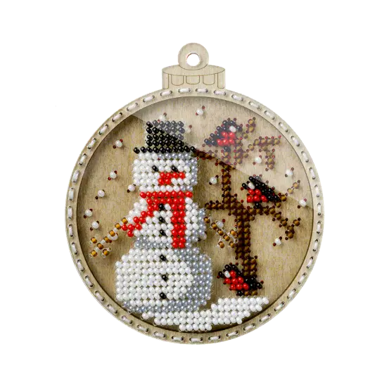 Bead embroidery kit on wood FLK-368 {2}