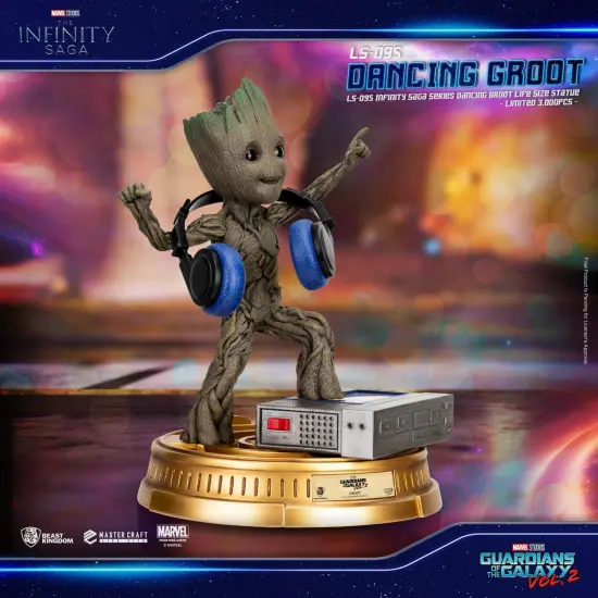 Infinity Saga Series Dancing Baby Groot 1:1 Life Size Statue {4}