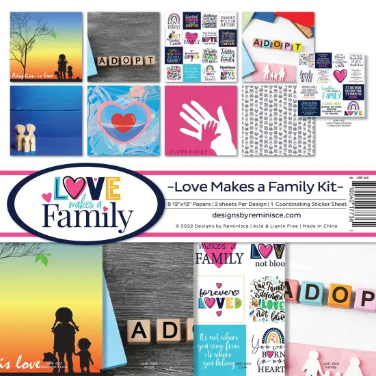 Reminisce Love Makes a Family Collection Kit {1}