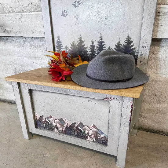 Decor Transfers&reg; 24x35 - Cabin Getaway - total sheet size 24"x35", cut into 2 sheets {5}