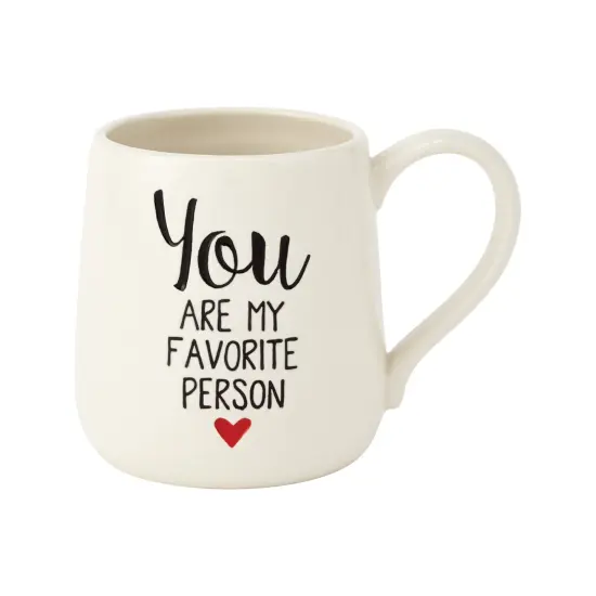 Enesco Our Name Is Mud Favorite Person Etched Mug {1}