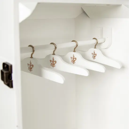 The Queen's Treasures Set of 8 Wooden 18 Inch Doll Clothes Hangers {5}