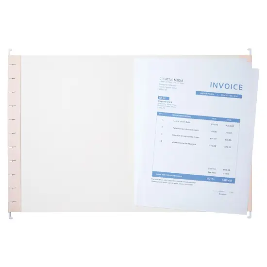 12 Pack Decorative Hanging File Folders, Letter Size, 1/5 Cut Tabs, Rose Gold Foil Stripes (9.5 x 11.5 In) Multicolor {3}