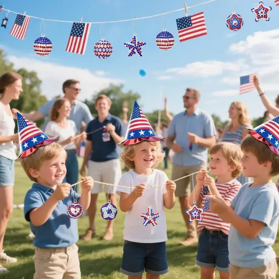 18 Set 4th of July Crafts Activities Kits {4}