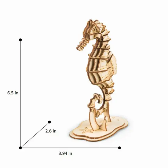 3D Wooden Puzzle Bundle &ndash; Sea Animals (3-Pack) {3}