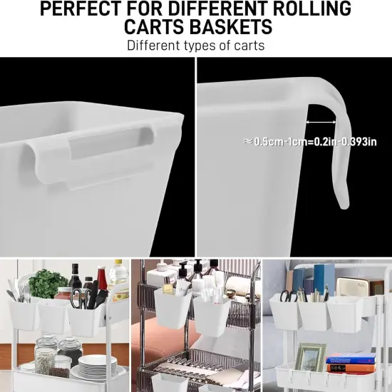 Multipurpose Rolling Cart Accessories {4}