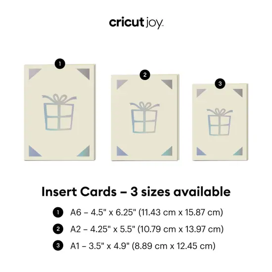 Cricut Insert Cards, Macarons Sampler - R10 (15 ct), 3.5" x 4.9" {3}