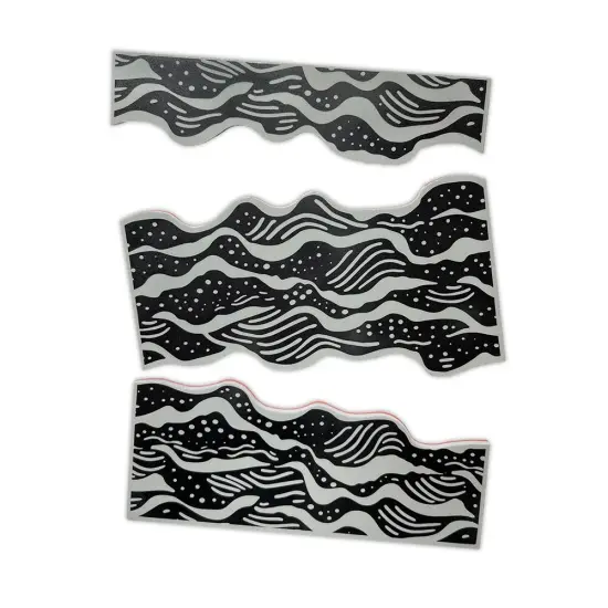 Simon Hurley create. Cling Stamp 6"X6"-Saltwater {3}