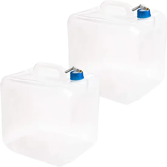 2 Pack 5.3 Gallon Collapsible Water Container {1}