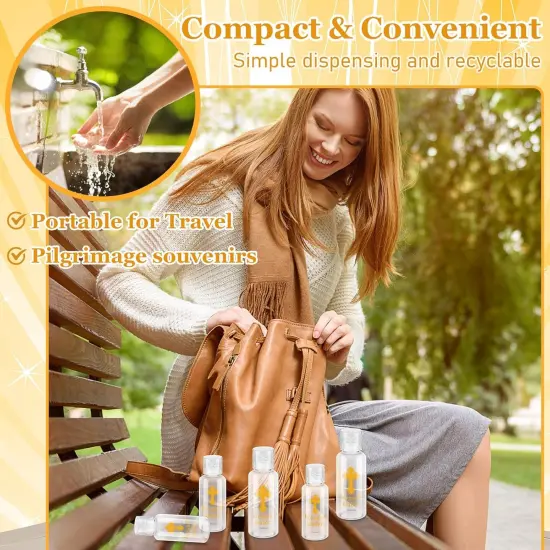 50 Pcs Empty Holy Water Bottles (30 ml) {5}