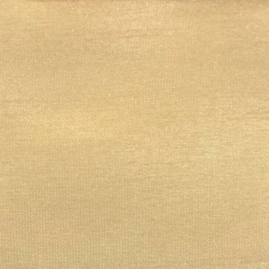 1 Yard Dazzling Bright Gold Satin Organdy Apparel Fabric 58/60" Width {1}