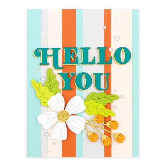 Spellbinders Etched Dies-Be Bold Uppercase Alphabet {4}