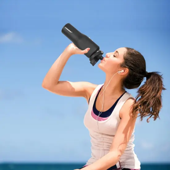 Water Bottle Insulated,32oz - Olive {5}