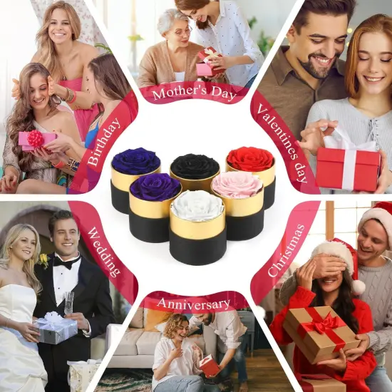 Preserved Fresh Forever Flowers Gift for Her {3}