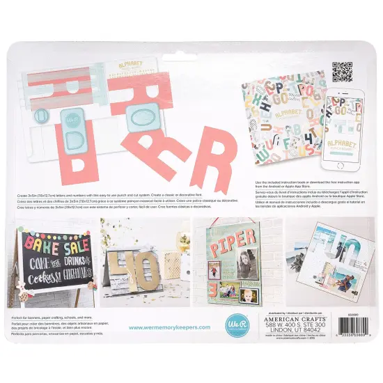 We R Alphabet Punch Board {4}