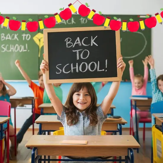 2 Pieces Back to School Banner Decorations {4}