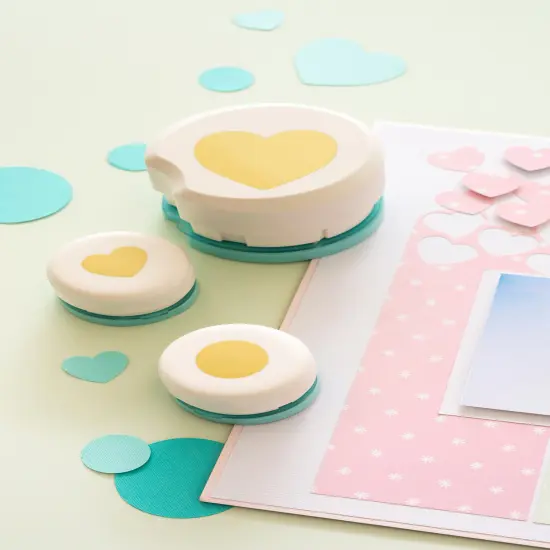 We R Memory Keepers 1" Clear-Cut Punches-Heart {7}