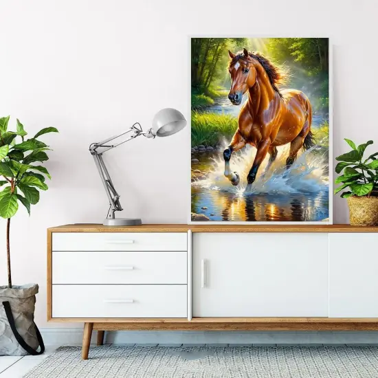 Horse Diamond Painting Kits 12x16 inch {2}