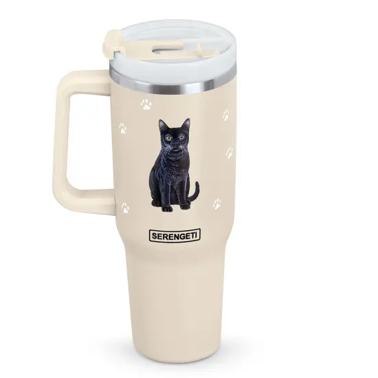 Collections Etc 40 oz. Stainless Steel Double Wall Insulated Pet Tumbler {2}