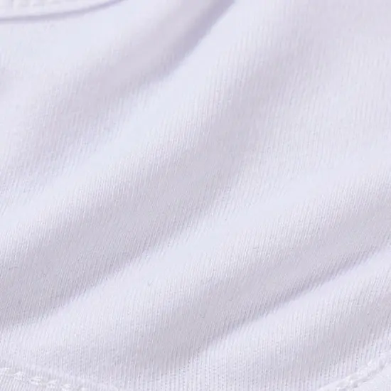 Craft Express 4-Pack Sublimation White Baby Bibs &ndash; Soft Blanks for Custom Gifts {3}