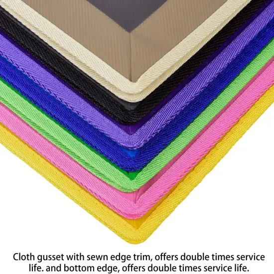 7 Pack B4 Plastic File Folders {3}