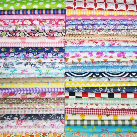 50pcs Cotton Fabric Squares - 12 x 12 inches {1}