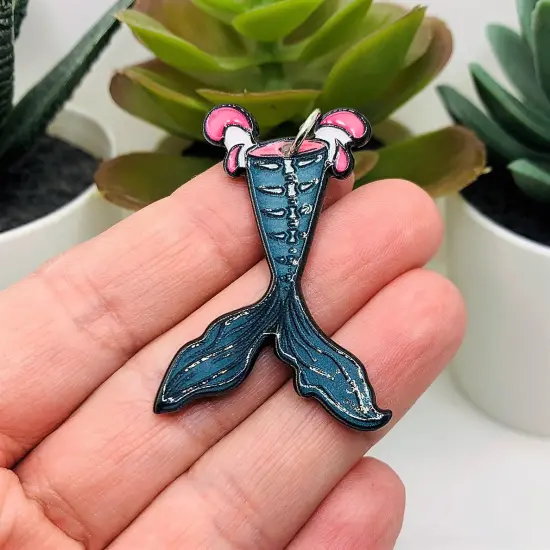 Spooky Summer Mermaid Tail Charms {2}