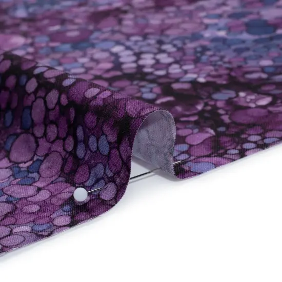 1 Yard Northcott Amethyst Bubbles Printed Quilting Cotton Fabric 43 Inches Wide {3}