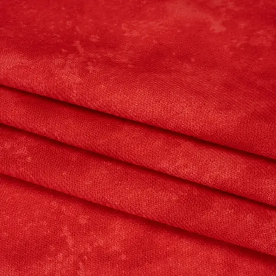 1 Yard Valentino Red Quilting Cotton Lightweight Abstract Fresco 44 Inch Wide {1}