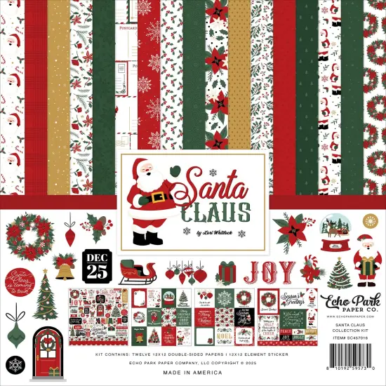 Echo Park Collection Kit 12"X12"-Santa Claus {1}