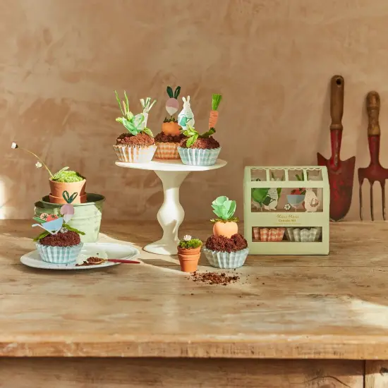 BUNNY GARDEN CUPCAKE KIT {2}