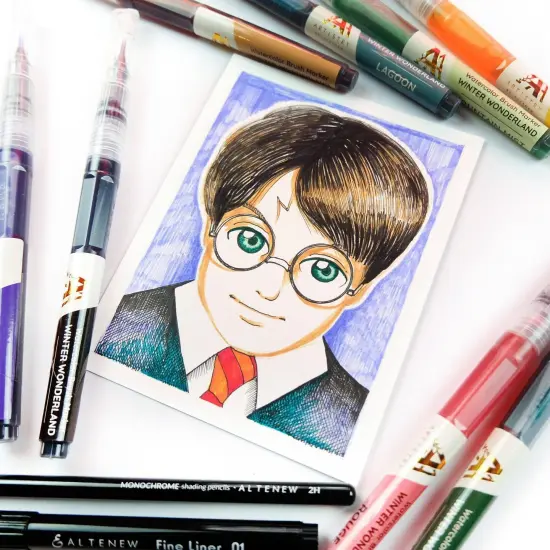 Altenew Watercolor Brush Markers - Winter Wonderland Set {6}