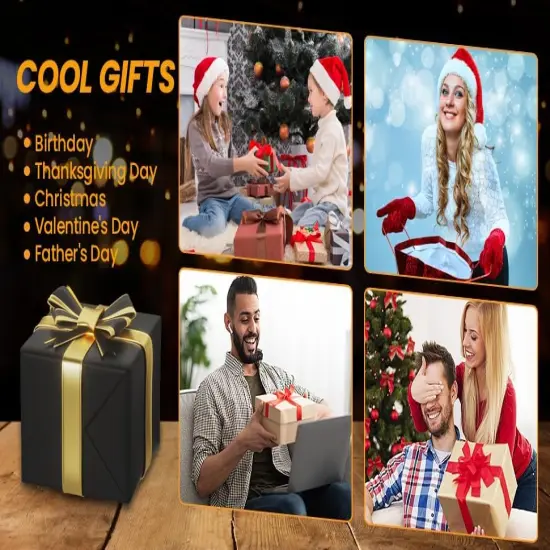 Prank Gift Box, 13PCS Stackable Surprise Nesting Boxes Prank Package Set for Birthday Weddings Anniversaries Christmas, Funny Gag Gifts for Kids and Adults(1.2-5.9IN) {3}