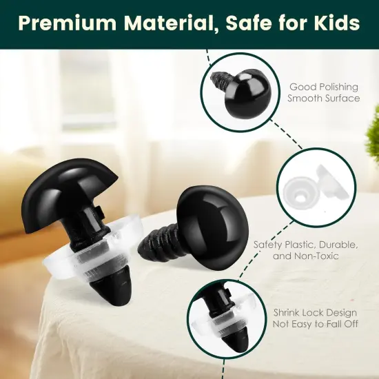 Safety Eyes for Crochet Stuffed Animals {2}