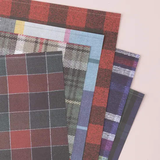 Colorbok 68lb Designer Single-Sided Paper 12"X12" 50/Pkg-Mad For Plaid, 25 Designs/2 Each {6}