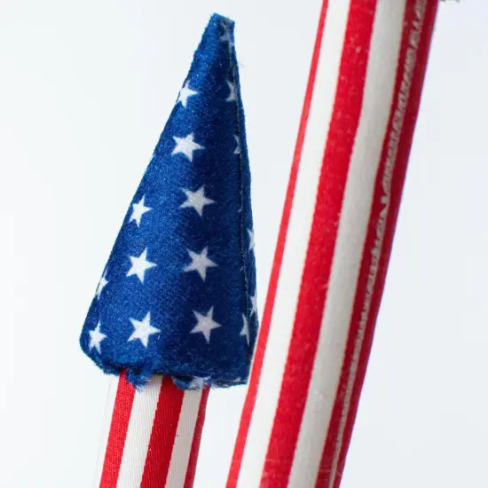 26" Patriotic Lit Firecracker Spray {2}
