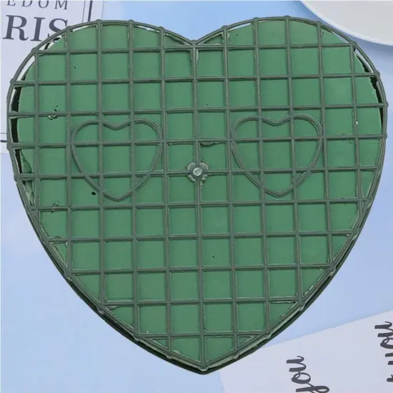 Heart Shaped Flower Foam with Suction Cup {2}