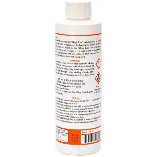 Magic Boric Soldering Dip -16 oz. Bottle {3}