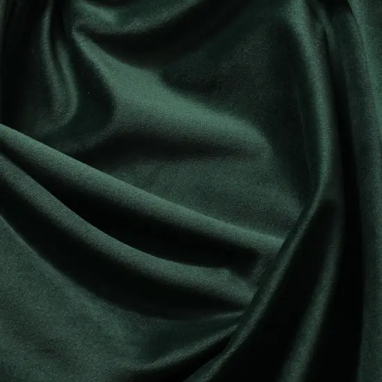 5 Yard Velvet Polyester Upholstery Drapery Fabric 60 Inches Width Hunter Green {1}