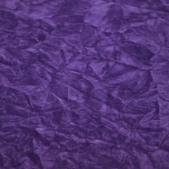 1 Yard Crushed Velvet Flocking Fabric for Upholstery Home Decor Drapery Crafts 58/60" Width Light Purple {1}