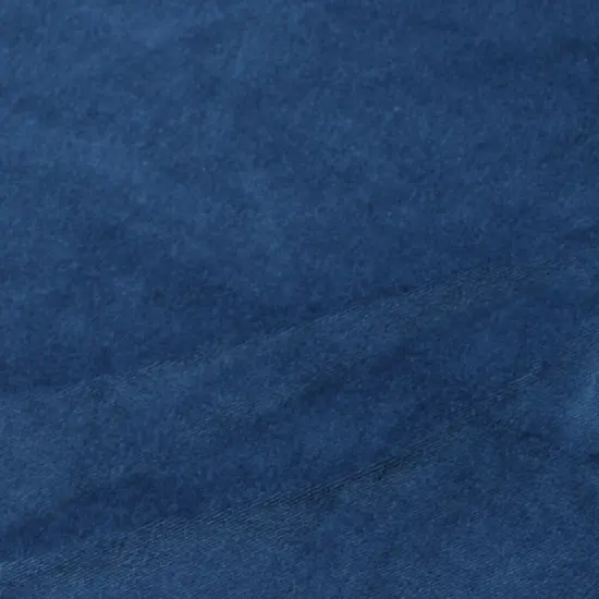 5 Yard Cotton Velvet Upholstery Drapery Fabric 60 Inches Width Navy Blue {1}