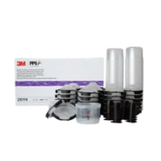 3M&trade; PPS&trade; Series 2.0 Spray Cup System Kit 26114, Mini (6.8 fl oz, 200 mL), 200 Micron Filter, 1 Kit/Case {1}