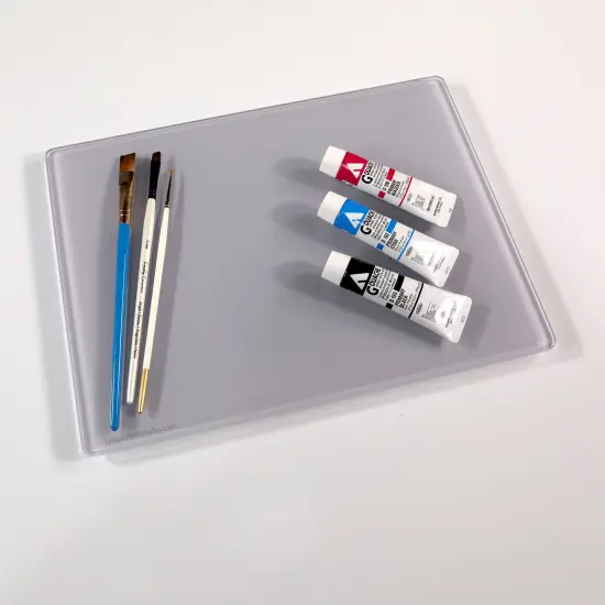 Magnetic Glass Paint Palette {4}