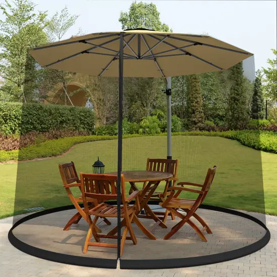 Outdoor Umbrella Table Screen Mosquito Bug Insect Net {6}