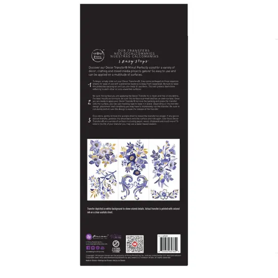 Small Transfers - Juliet &ndash; 3 sheets, 6&Prime;x12&Prime; {3}