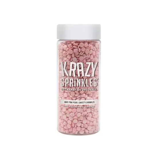 Baby Pink Pearl Confetti Sprinkles {2}